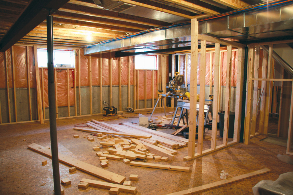 basement under construction