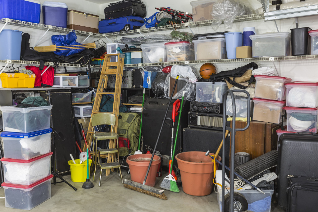 Cluttered home for people