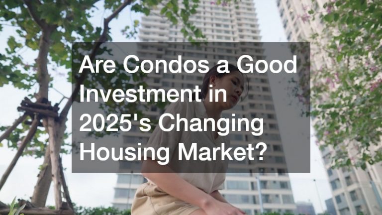woman sitting on a park bench with modern condominium buildings behind her